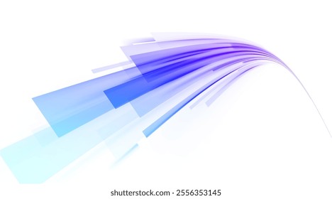 Neon stripes in the form of drill, turns and swirl. Light background, speed, wavy, swirl,curve,speedy,vector. Abstract background rotational border lines. 