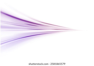 Neon stripes in the form of drill, turns and swirl. Speed of light concept background. Abstract background rotational border lines, png, effect, wave,neon,line.