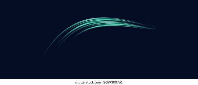 Rayas de neón en forma de taladro, giros y remolinos. Velocidad de fondo de concepto de luz. Líneas de borde rotacionales de fondo Abstractas.
