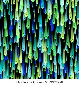 Neon stripes stars seamless pattern. Vector illustration. Eps 10