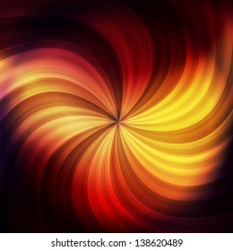 Neon swirl abstract vector background