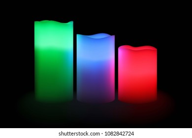 Neon table lamp