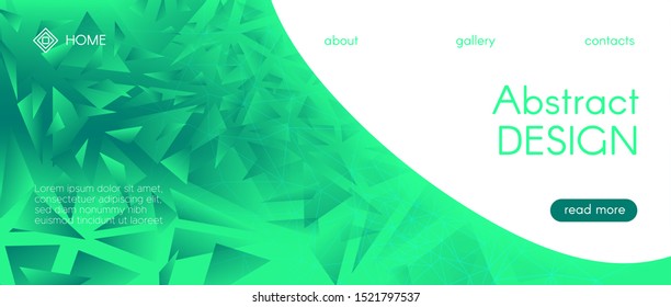Neon Technology Brochure. Green Science Illustration. Business Landing Page. Digital Triangle Graphic. Glow Technology Pattern. Neon Science Landing Page. Gradient Technology Futuristic Presentation.