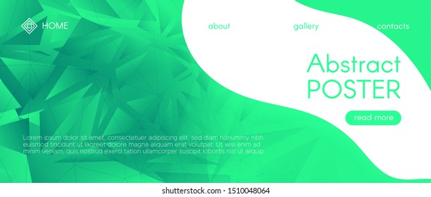 Neon Technology Wallpaper. Green Science Illustration. Futuristic Landing Page. Digital Triangle Graphic. Glow Technology Banner. Glow Science Landing Page. Gradient Technology Business Presentation.