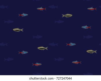 Neon Tetra Set Wallpaper