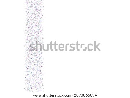 Neon Texture. Falling Glitter. Laser Carnaval Decoration. Unicorn Art. Shiny Banner. Flying Foil. Rainbow Sparkles. Pink Retro Confetti. Purple Neon Texture