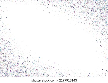 Neon Texture. Pink Shiny Glitter. Festive Foil. Retro Flyer. Fantasy Art. Falling Effect. Laser Celebrate Wallpaper. Holographic Confetti. Purple Neon Texture
