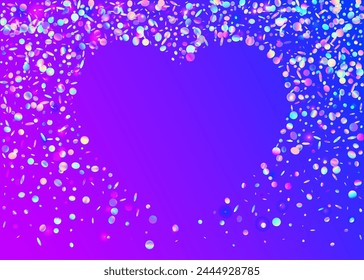 Neon Tinsel. Rainbow Paper. Glare Surprise Backdrop. Modern Ribbon. Carnaval Glitter. Pink Laser Confetti. Falling Dust. Happy Concept. Blue Neon Tinsel