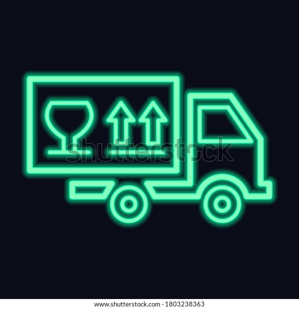 neon traffic icons business\
green
