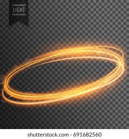 fondo de efecto de luz dorada transparente neón