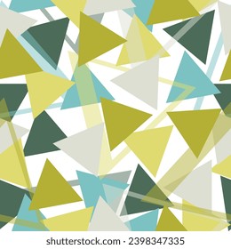neon triangles seamless pattern with star background Poster, card, textile, wallpaper template. 