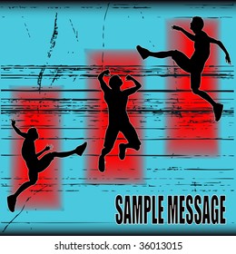 Neon Triple Jump
