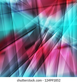 Neon vector abstract background with pink and aqua color