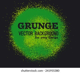 Neon vector spray stains