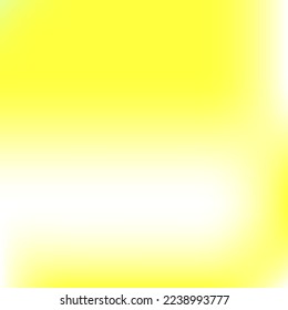 Neon Vibrant Lemon Fashion Gradient Backdrop. Smooth Trendy Vector Liquid Gradient Mesh. White Light Bright Multicolor Yellow Blurred Texture. Vivid Spotlight Watercolor Color Blurry Background.