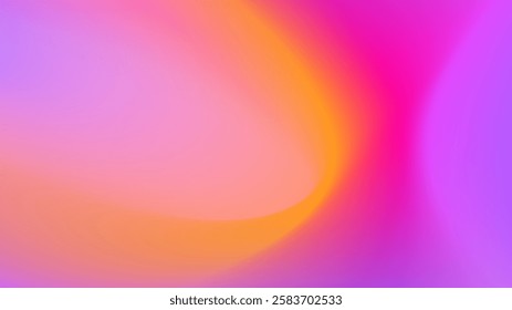 Neon vibrant wavy Gradient Backdrop 
