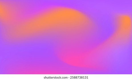 Neon vibrant wavy Gradient Backdrop 
