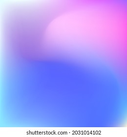 Neon Vibrant Wavy Liquid Multicolor Swirl Gradient Mesh. Fluid Water Light Blurred Cold Gradient Background. Vivid Dynamic Pastel Bright Smooth Surface. Sky Curve Color Pink Colorful Wallpaper.