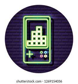 neon video game