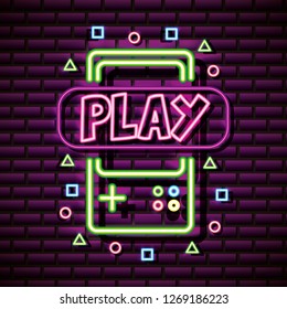 neon video games