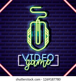 neon video games