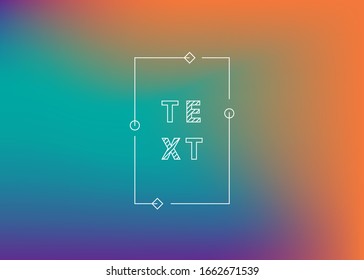 Neon violet gradient background. Abstract Bright color background. Ui Ux trendy web vector backdrop. Neon color trendy vector banner for text. Trendy color lava pink blue violet gradient.