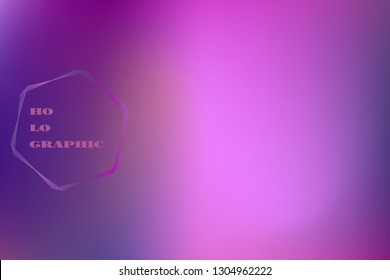 Neon violet and pink gradient fluid banner. Trendy colors holographic liquid background. Dynamic mesh vector design
