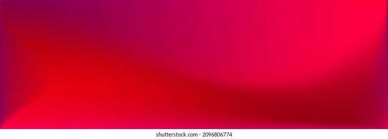 Malla de gradiente ondulada oscura Neon Vivid. Fondo horizontal de líneas rojas de sangre. Ilustración De Superficie Suave Y Vibrante En Blanco Rojo. Color rosa Luminoso Fondo original. Malla de degradado ondulada de color vibrante.
