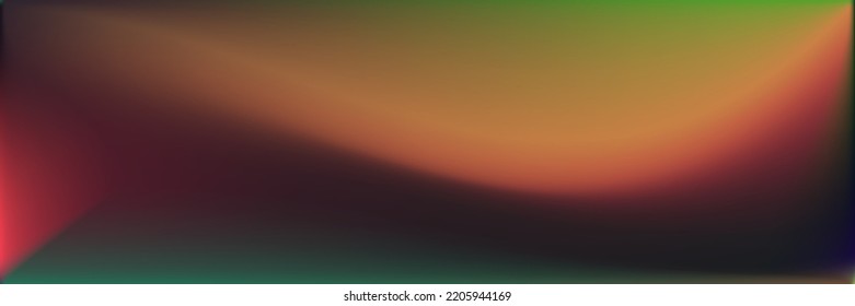 Ilustración de la superficie suave del arcoiris del agua de Neon. Colorida malla de degradado violeta y ondulada. Fondo Natural Oscuro Borroso. Fondo de diseño moderno de color multicolor. Malla de gradiente ondulado en blanco.