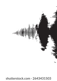Neonwellen-Textur ähnlich wie digitale Klangwellen für Technik, Musik oder futuristische Designs