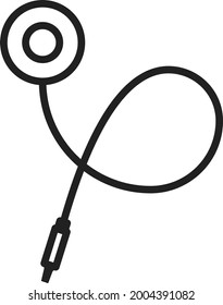 Neonatal Ecg Electrode icon , vector