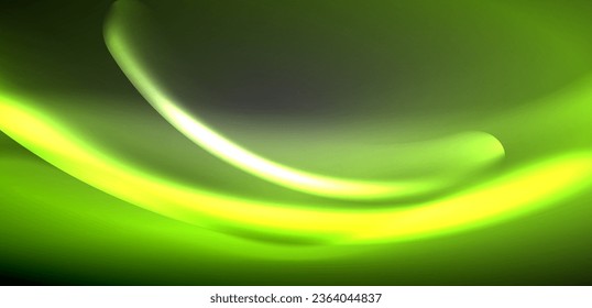 Neon-lit waves surge across background, mesmerizing dance of luminescence and motion. Dynamic backdrop captures essence of energy and modern aesthetics