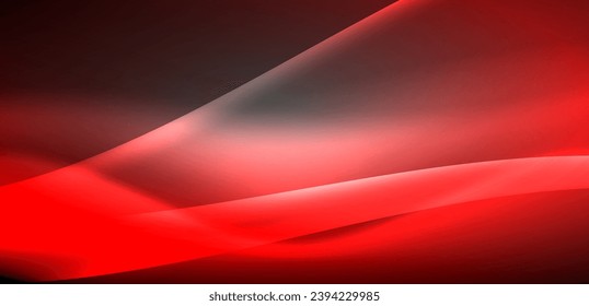Neon-lit waves surge across background, mesmerizing dance of luminescence and motion. Dynamic backdrop captures essence of energy and modern aesthetics