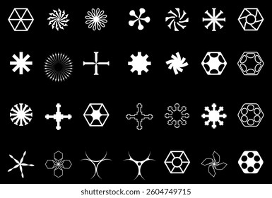 Neo-Tech Graphic Elements Set – Stars