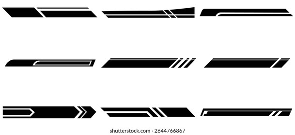 NeoTorque Vector Stripes – Dynamic Speed Lines for Street and Track Vehicles