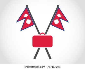 Nepal Emblem Business Trip