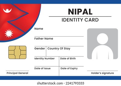 Nepal National Identity Card and Identity Card