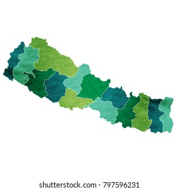 Nepal World map country icon
