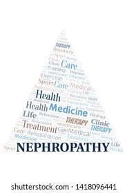 Nephropathy word cloud. Wordcloud made with text only.