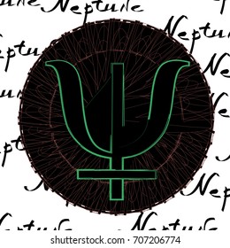 Neptune - astrological symbol