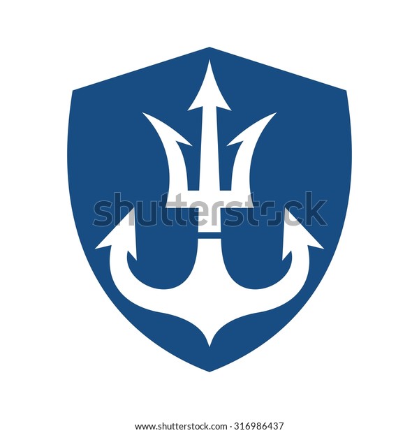 Neptune Logo Stock Vector (Royalty Free) 316986437