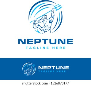 Neptune Logo Template For Business, Company, Etc.