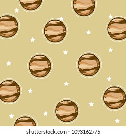 Neptune planets background cartoons