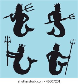 Neptune Silhouettes