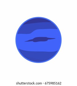 Neptune vector icon