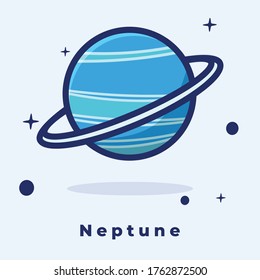 Neptune Vector Illustrations . This is a Neptune Vector Illustrations . all of this object or assets is separated and ready to editable.