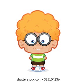 5,276 Nerd kid cartoon Images, Stock Photos & Vectors | Shutterstock