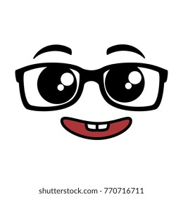 nerd emoji face icon