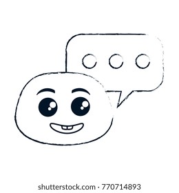 nerd emoji face with speech bubble