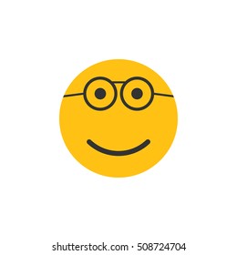 Nerd emoji icon 